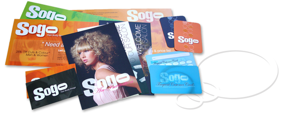 TOTAL BRANDING solutions like Logo Design, Marketing Copy, Printing, Mail Out, eDM, Social Media 