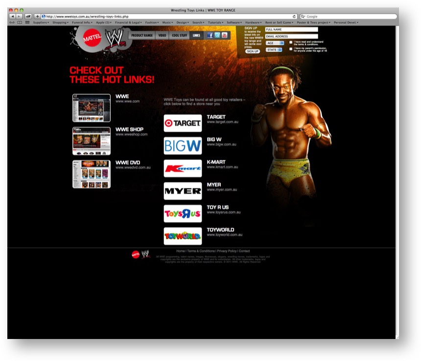 Hot links for website creation to increase business and retail in Melbourne Australia by Product Design Studio 